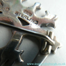 Load image into Gallery viewer, SCOTTISH SILVER. Large Vintage 1950s LUCKENBOOTH Brooch. Celtic Art Industries Mar
