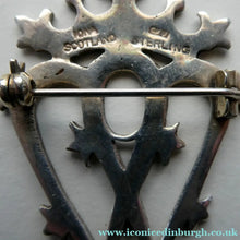Load image into Gallery viewer, SCOTTISH SILVER. Large Vintage 1950s LUCKENBOOTH Brooch. Celtic Art Industries Mar
