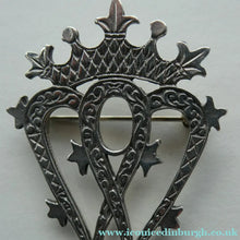 Load image into Gallery viewer, SCOTTISH SILVER. Large Vintage 1950s LUCKENBOOTH Brooch. Celtic Art Industries Mar

