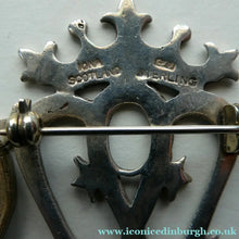 Load image into Gallery viewer, SCOTTISH SILVER. Large Vintage 1950s LUCKENBOOTH Brooch. Celtic Art Industries Mar
