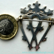 Load image into Gallery viewer, SCOTTISH SILVER. Large Vintage 1950s LUCKENBOOTH Brooch. Celtic Art Industries Mar
