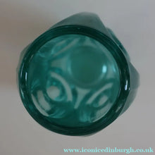 Load image into Gallery viewer, Vintage LENS or BULLET Vase (No. 914). Geometric Czech Art Glass by Rosice Glassworks Sklo - European Glass
