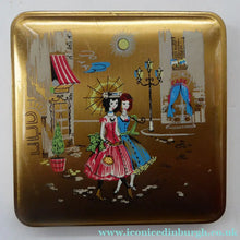 Load image into Gallery viewer, 1950s Cigarette or Business Card Case. 1950s Parisian Street Scene
