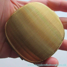 Load image into Gallery viewer, Vintage Mascot Powder Compact with Printed Dogstooth Pattern
