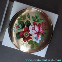 Load image into Gallery viewer, 1950s Face Powder Compact by Melissa Roses Design
