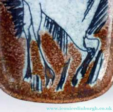 Load image into Gallery viewer, 1950s Mid-Century Italian Sgraffito Ceramic Dishes. Pair with Bull and Horse, Probably by FRATELLI FANCIULLACCI

