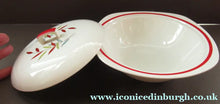 Load image into Gallery viewer, 1950s MIDWINTER Lidded Tureen or Serving Dish. Collectable HAWAII PATTERN
