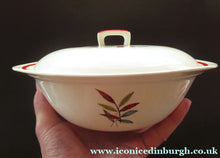 Load image into Gallery viewer, 1950s MIDWINTER Lidded Tureen or Serving Dish. Collectable HAWAII PATTERN
