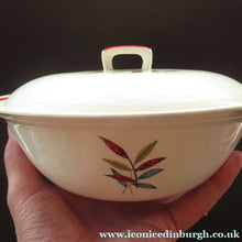 Load image into Gallery viewer, 1950s MIDWINTER Lidded Tureen or Serving Dish. Collectable HAWAII PATTERN

