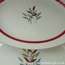 Load image into Gallery viewer, 1950s MIDWINTER Pair of Large Serving Platters. Collectable HAWAII PATTERN

