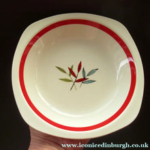 Load image into Gallery viewer, 1950s MIDWINTER Set of SIX Shallow Dessert Bowls. Collectable HAWAII PATTERN
