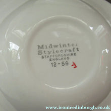 Load image into Gallery viewer, 1950s MIDWINTER Set of SIX Shallow Dessert Bowls. Collectable HAWAII PATTERN
