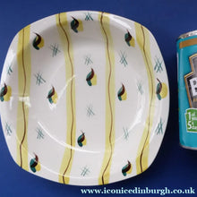 Load image into Gallery viewer, 1950s MIDWINTER Shallow Bowl. Collectable FIESTA PATTERN. Designed by Jessie Tait in 1953
