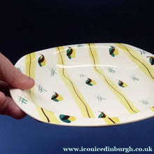 Load image into Gallery viewer, 1950s MIDWINTER Shallow Bowl. Collectable FIESTA PATTERN. Designed by Jessie Tait in 1953
