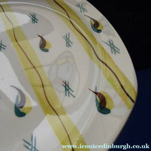 Load image into Gallery viewer, 1950s MIDWINTER Square Dessert Plates. Collectable FIESTA PATTERN. Designed by Jessie Tait in 1953
