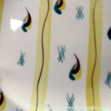 Load image into Gallery viewer, 1950s MIDWINTER Square Dessert Plates. Collectable FIESTA PATTERN. Designed by Jessie Tait in 1953
