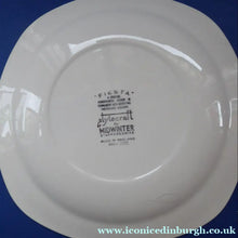 Load image into Gallery viewer, 1950s MIDWINTER Square Dinner Plates. Collectable FIESTA PATTERN. Designed by Jessie Tait in 1953 - British Ceramics

