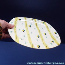 Load image into Gallery viewer, 1950s MIDWINTER Square Dinner Plates. Collectable FIESTA PATTERN. Designed by Jessie Tait in 1953
