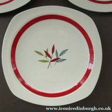 Load image into Gallery viewer, 1950s MIDWINTER Three Side Plates. Collectable HAWAII PATTERN. 7 1/2 inches
