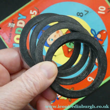 Load image into Gallery viewer, 1950s Chad Valley Quoits Game and Giant Tiddley Winks Enid Blyton Games
