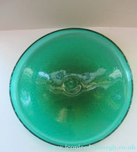 Load image into Gallery viewer, 19 inches. Massive 1950s Hadeland Glass Platter Greenland Series
