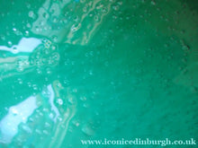 Load image into Gallery viewer, 19 inches. Massive 1950s Hadeland Glass Platter Greenland Series
