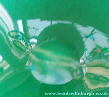 Load image into Gallery viewer, 19 inches. Massive 1950s Hadeland Glass Platter Greenland Series
