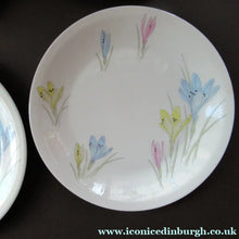 Load image into Gallery viewer, 1950s Norwegian Figgjo Flint Crocus Pattern Side Plate
