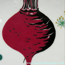 Load image into Gallery viewer, 1950s NORWEGIAN Figgjo Flint Oblong Serving Dish. Vegetables Design from Cuisine Range
