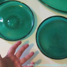 Load image into Gallery viewer, 1950s Hadeland Glass Medium Plate. Greenland Plate
