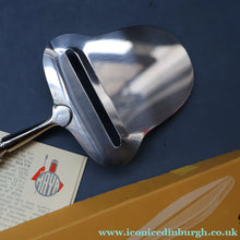 Load image into Gallery viewer, Vintage 1950s NORWEGIAN Norstaal INKA Brushed Stainless Steel Cutlery. CHEESE SLICE
