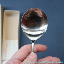 Load image into Gallery viewer, Vintage 1950s NORWEGIAN Norstaal INKA Brushed Stainless Steel Cutlery. POTATO SPOON (Server)

