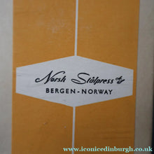 Load image into Gallery viewer, Vintage 1950s NORWEGIAN Norstaal INKA Brushed Stainless Steel Cutlery. SOFT SPOON (Server)
