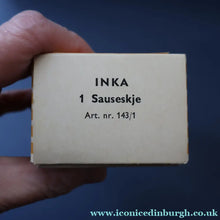 Load image into Gallery viewer, Vintage 1950s NORWEGIAN Norstaal INKA Brushed Stainless Steel Cutlery. SOFT SPOON (Server)
