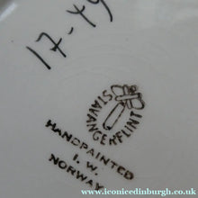 Load image into Gallery viewer, 1950s Norwegian STAVANGERFLINT Decorative Plate with Stylised Lady. Designed by Inger Waage

