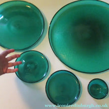 Load image into Gallery viewer, 1950s Hadeland Glass Medium Plate. Greenland Plate
