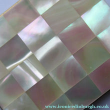 Load image into Gallery viewer, Vintage 1950s Oblong Powder Compact with Mother of Pearl Lid
