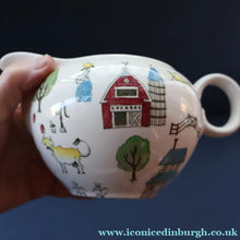 Load image into Gallery viewer, 1950s OLD MACDONALD'S FARM Pitcher or Jug. Johnson Brothers Rare Design
