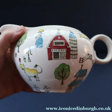 Load image into Gallery viewer, 1950s OLD MACDONALD'S FARM Pitcher or Jug. Johnson Brothers Rare Design
