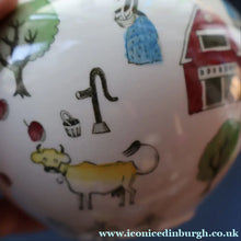 Load image into Gallery viewer, 1950s OLD MACDONALD'S FARM Pitcher or Jug. Johnson Brothers Rare Design
