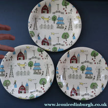 Load image into Gallery viewer, 1950s OLD MACDONALD'S FARM Three Side Plates. Johnson Brothers Rare Design
