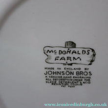 Load image into Gallery viewer, 1950s OLD MACDONALD'S FARM Three Side Plates. Johnson Brothers Rare Design
