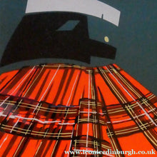 Load image into Gallery viewer, ORIGINAL 1950s Lithographic Scottish TRAVEL POSTER. "Scotland Fly B.O.A.C." FRAMED
