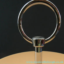 Load image into Gallery viewer, 1950s Vintage Perspeix Cake Stand with Peach Coloured Plates and Chrome Stand
