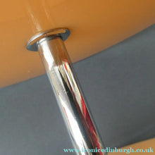 Load image into Gallery viewer, 1950s Vintage Perspeix Cake Stand with Peach Coloured Plates and Chrome Stand
