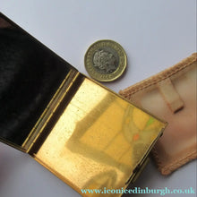 Load image into Gallery viewer, Miniature Square Powder Compact with Mother of Pearl Lid
