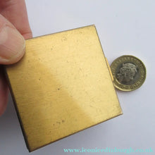 Load image into Gallery viewer, Miniature Square Powder Compact with Mother of Pearl Lid
