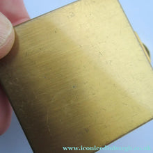 Load image into Gallery viewer, Miniature Square Powder Compact with Mother of Pearl Lid
