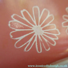 Load image into Gallery viewer, Pyrex Casserole Dish and Stand Pink Daisy 1950s Original Box
