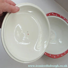 Load image into Gallery viewer, Red Domino 1960s Midwinter Lidded Serving Dish or Tureen
